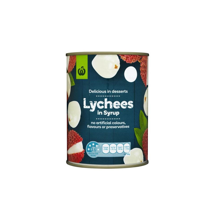 canned lychee