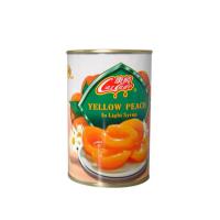 canned peach in heavy syrup