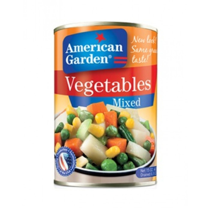 820g canned mixed vegetables
