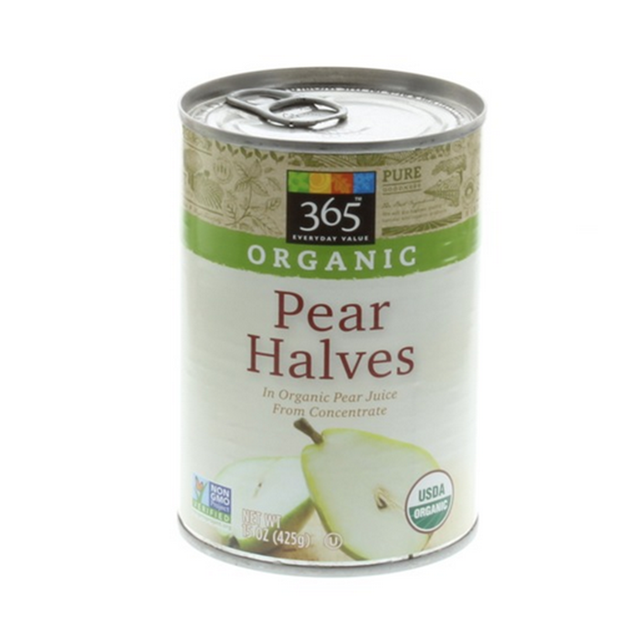 425g canned pear halves