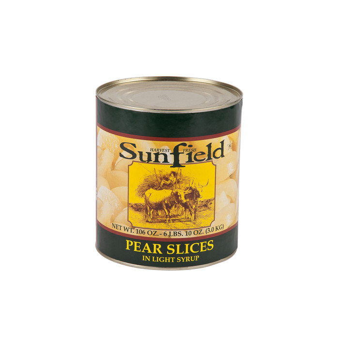 3000g canned pear sliced